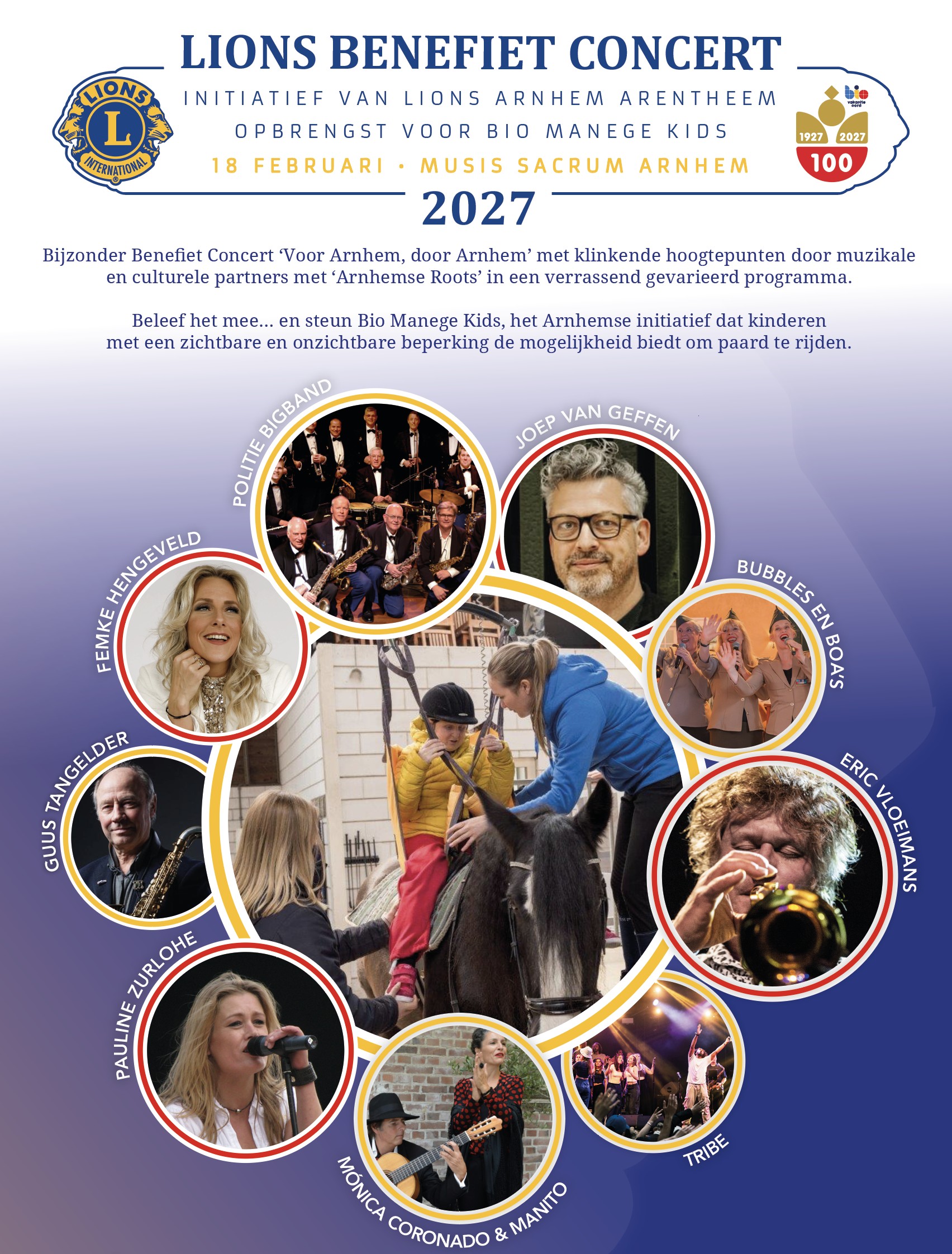 Poster Lions Benefietconcert